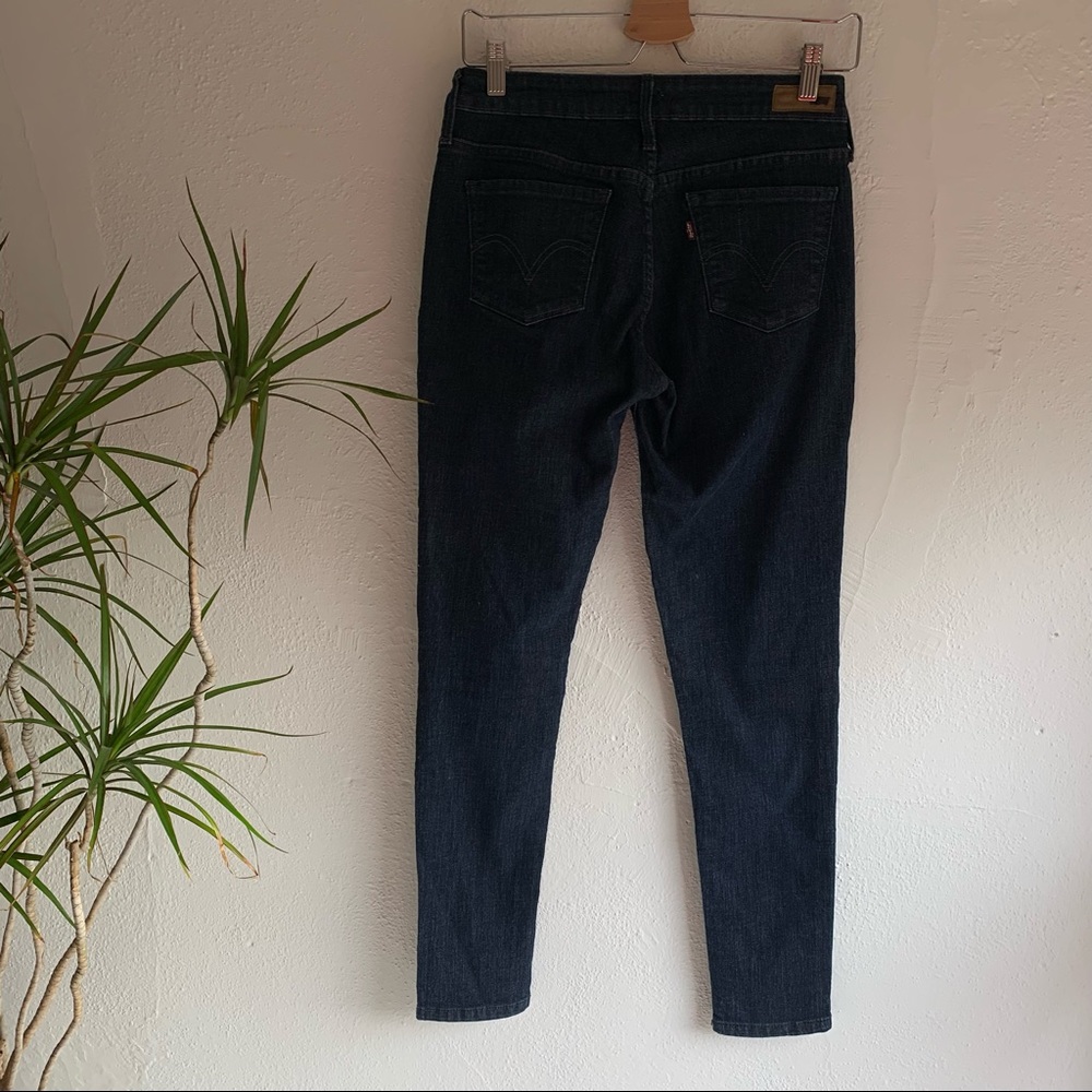 Levi’s | Skinny Dark Wash Legging Jeans - W28 X L32 - Picture 3 of 8